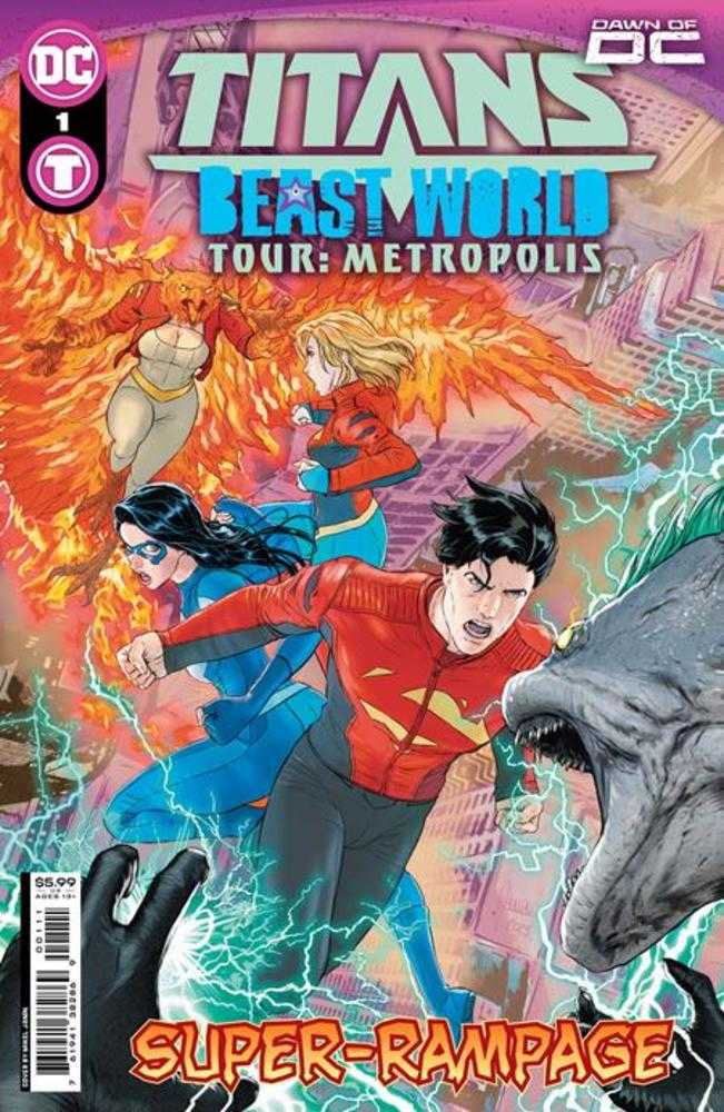 Titans: Beast World Tour: Metropolis (2024) #1 (Online Order Only)