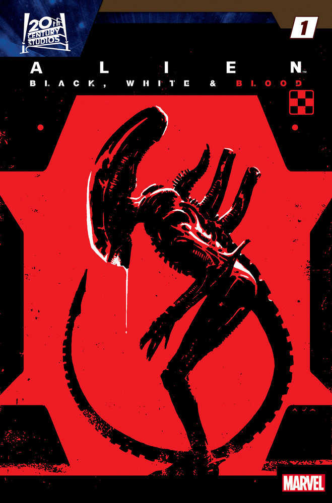 Alien: Black, White & Blood 1 David Aja Variant (ONLINE ORDER ONLY)