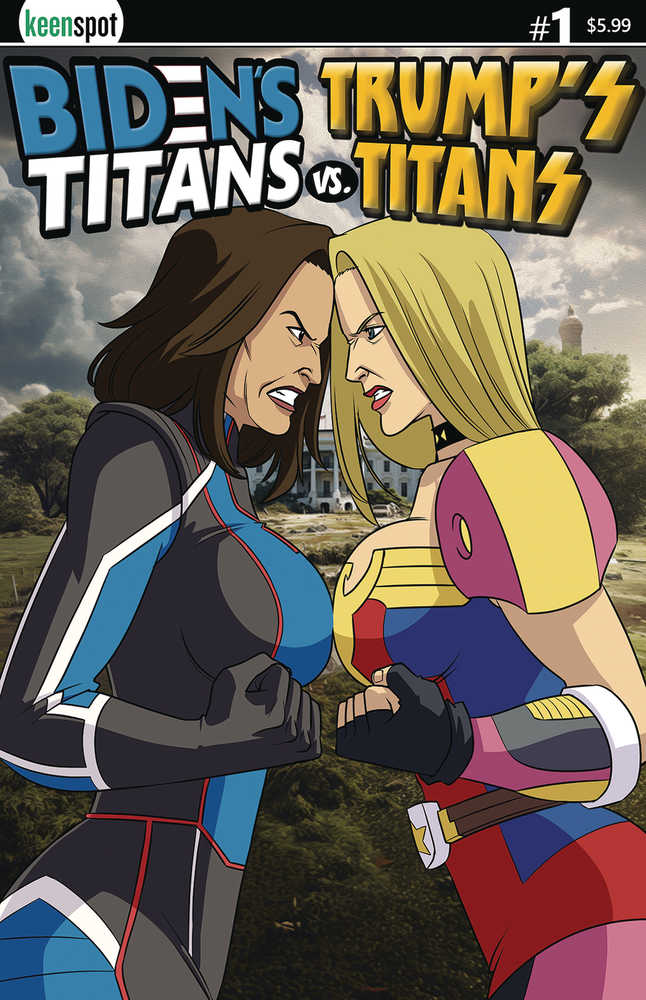 Bidens Titans vs Trumps Titans #1 Cover C Kamala vs Ivanka (ONLINE ORDER ONLY)