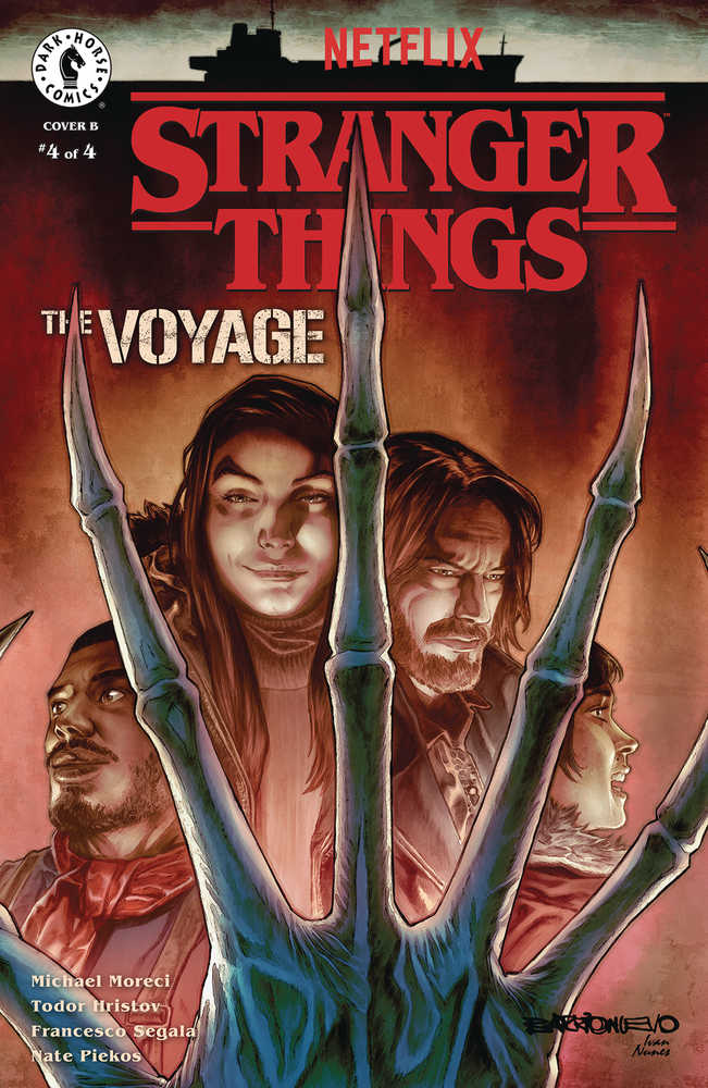 Stranger Things Voyage #4 Cover B Barrionuevo (ONLINE ORDER ONLY)