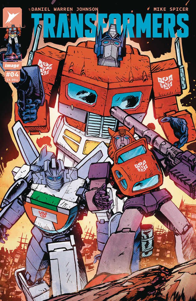 Transformers #4  Cover A Daniel Warren Johnson & Mike Spicer (ONLINE ORDER ONLY)