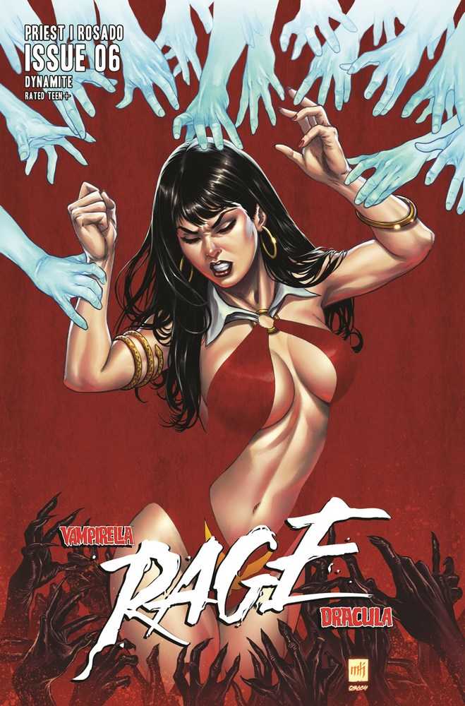 Vampirella Dracula Rage #6 Cover C Krome (ONLINE ORDER ONLY)