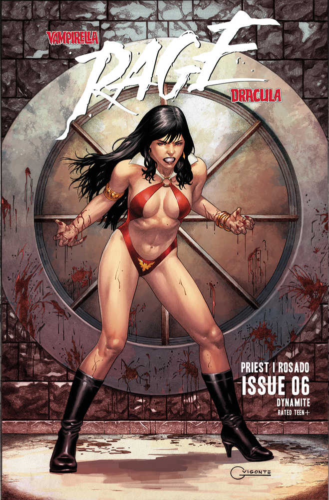 Vampirella Dracula Rage #6 Cover D Vigonte (ONLINE ORDER ONLY)