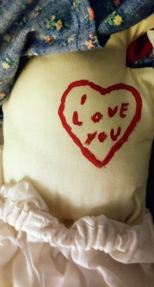 Raggedy Ann Doll - I Love You (ONLINE ORDER ONLY)