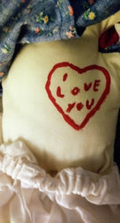 Raggedy Ann Doll - I Love You (ONLINE ORDER ONLY)