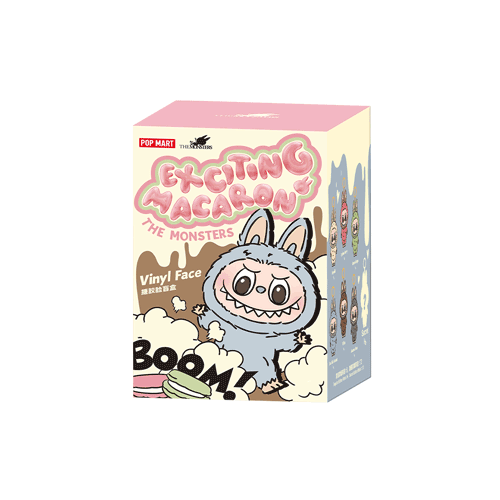 POP MART: THE MONSTERS Exciting Macaron Vinyl Face - 1 Blind Box (ONLINE ORDER ONLY)