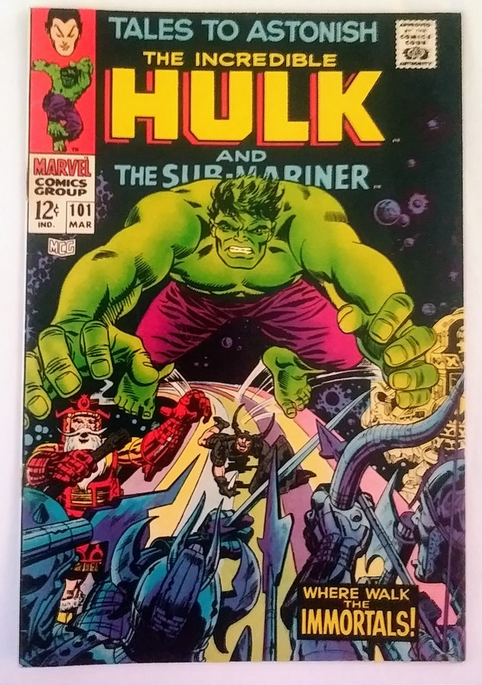 Tales to Astonish #101, Marvel Comics (March 1968, VG) (ONLINE ORDER ONLY)