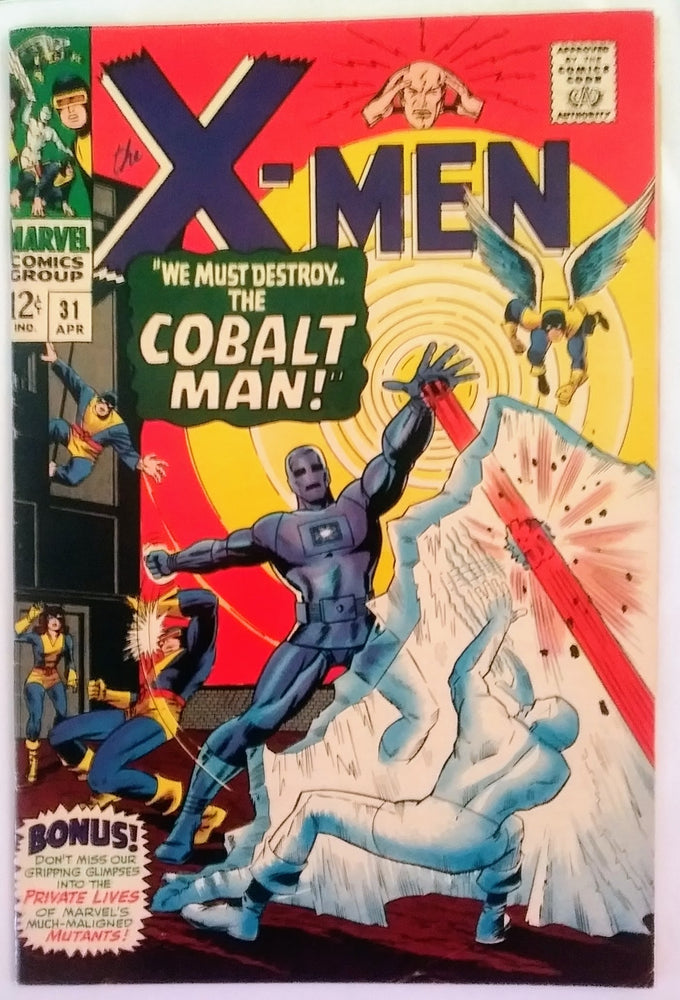 X-Men #031, Marvel Comics (April 1967, VG+) (ONLINE ORDER ONLY)