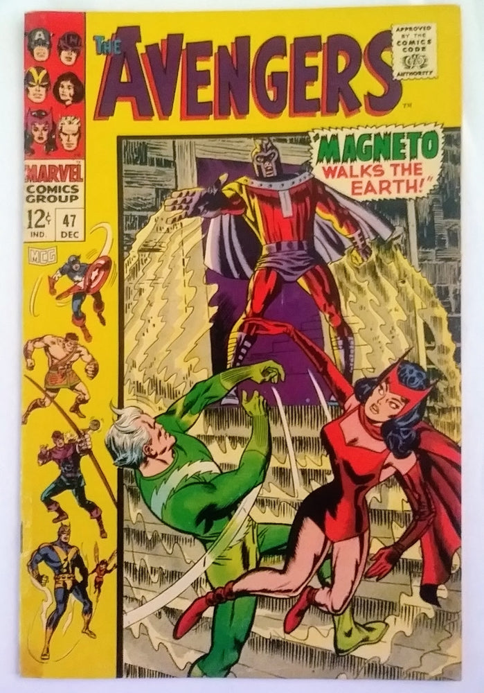 Avengers #047, Marvel Comics (December 1967, VG-) (ONLINE ORDER ONLY)