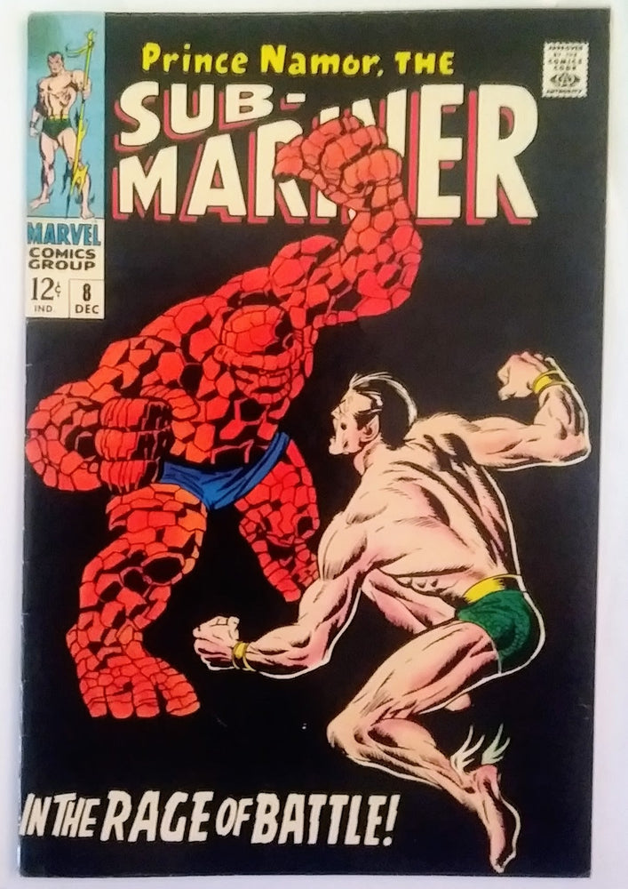 Sub-Mariner #08, Marvel Comics (December 1968, G/VG) (ONLINE ORDER ONLY)