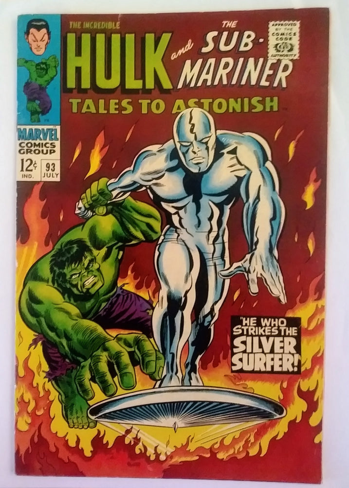 Tales to Astonish #093, Marvel Comics (July 1967, Fine) (ONLINE ORDER ONLY)