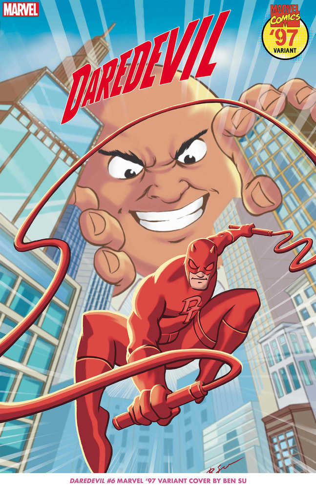Daredevil 6 Ben Su Marvel 97 Variant (ONLINE ORDER ONLY)