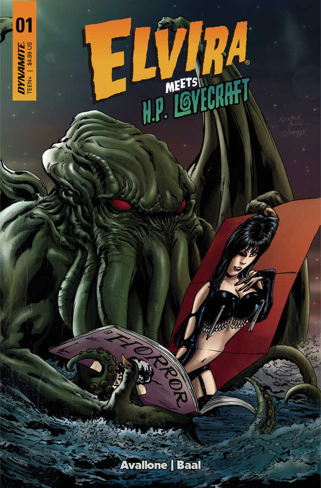 Elvira Meets Hp Lovecraft #1 Cover B Baal (ONLINE ORDER ONLY)