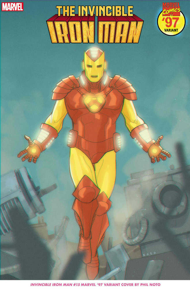 Invincible Iron Man 15 Phil Noto Marvel 97 Variant [Fhx] (ONLINE ORDER ONLY)