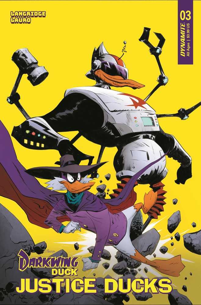 Justice Ducks #3 Cover A Lee (ONLINE ORDER ONLY)