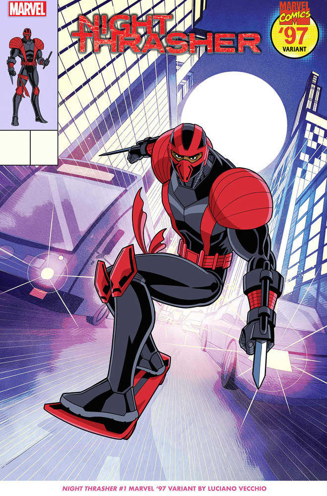 Night Thrasher 1 Luciano Vecchio Marvel 97 Variant (ONLINE ORDER ONLY)