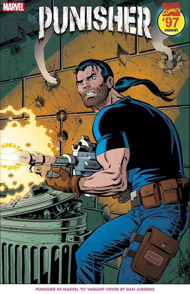 Punisher 4 Dan Jurgens Marvel 97 Variant (ONLINE ORDER ONLY)