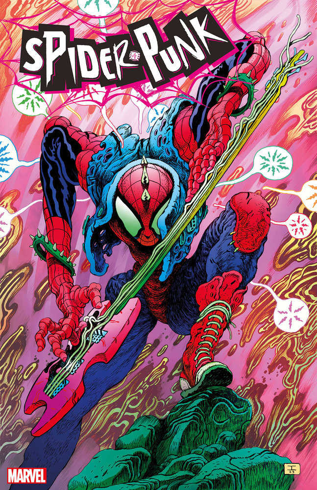 Spider-Punk: Arms Race 1 Ian Bertram Foil Variant (ONLINE ORDER ONLY)