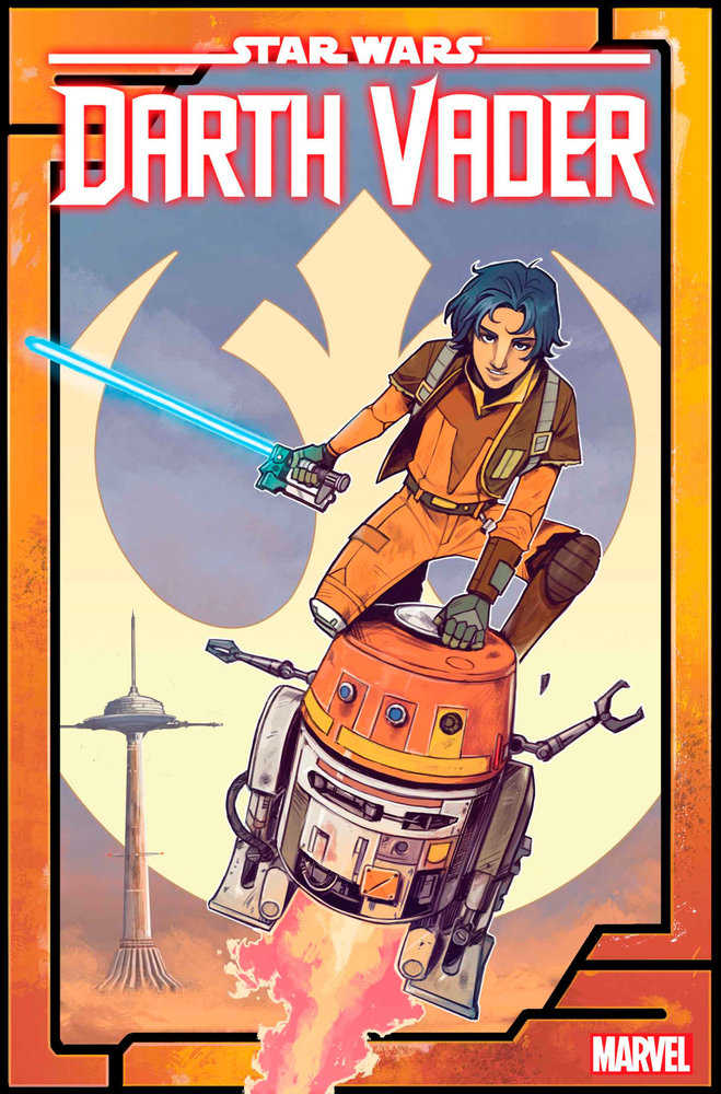 Star Wars: Darth Vader 43 Caspar Wijngaard Ezra Bridger And Chopper Rebels 10th Anniversary Variant (ONLINE ORDER ONLY)