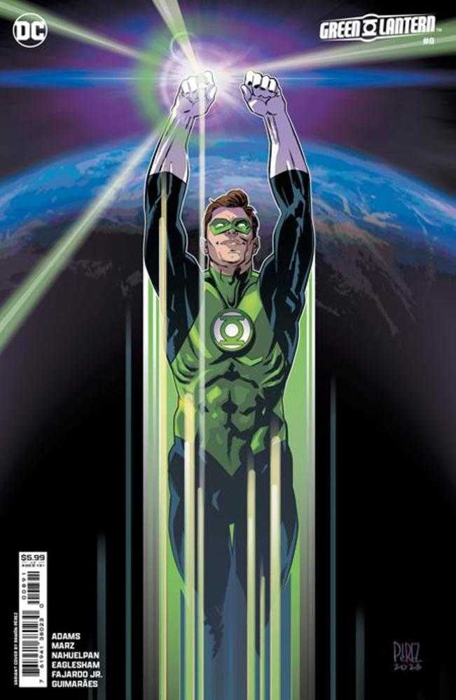 Green Lantern #8 Cover C Ramon Perez Card Stock Variant (ONLINE ORDER ONLY)