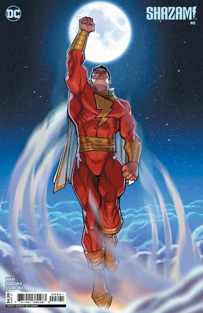 Shazam #8 Cover B Pete Woods Card Stock Variant (ONLINE ORDER ONLY)