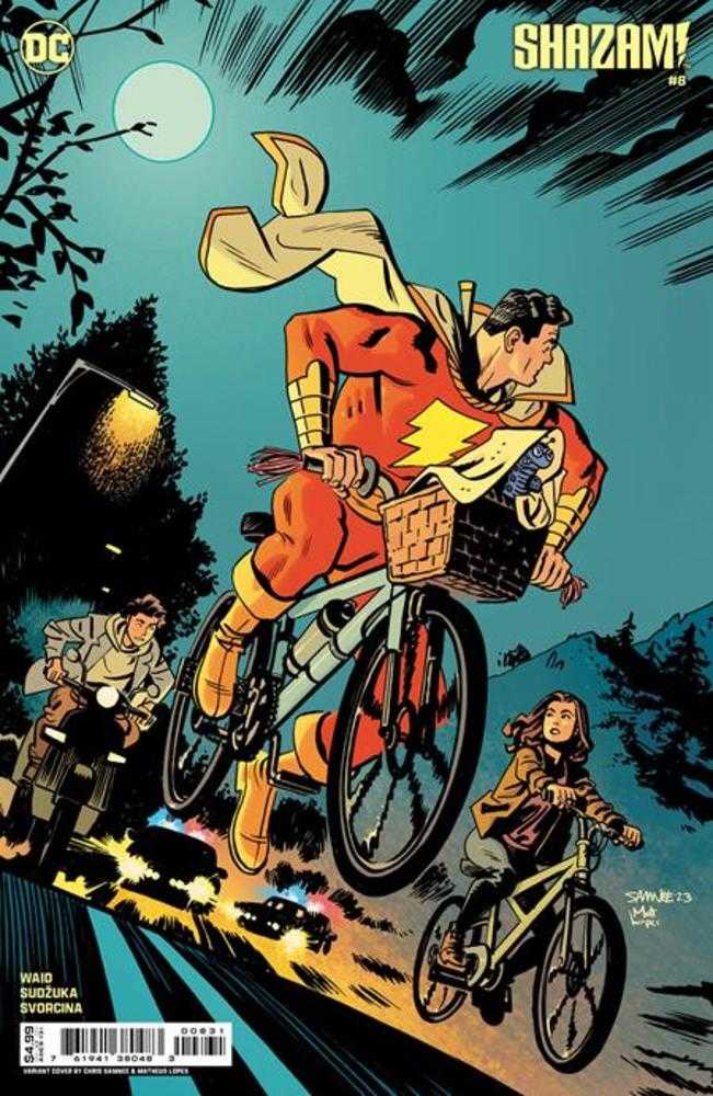Shazam #8 Cover C Chris Samnee Card Stock Variant (ONLINE ORDER ONLY)