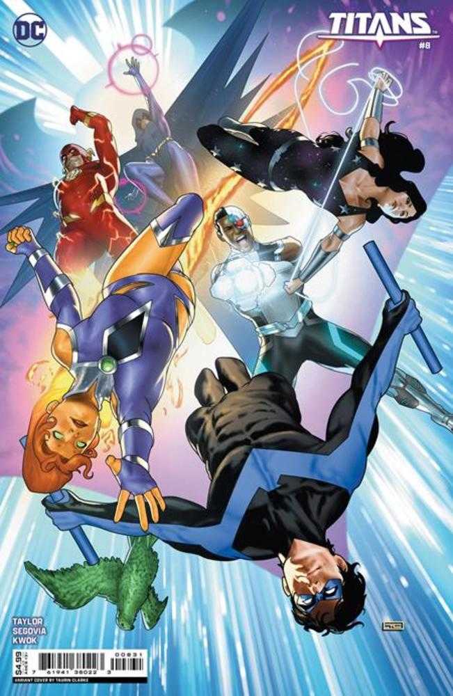 Titans #8 Cover B Taurin Clarke Card Stock Variant (ONLINE ORDER ONLY)