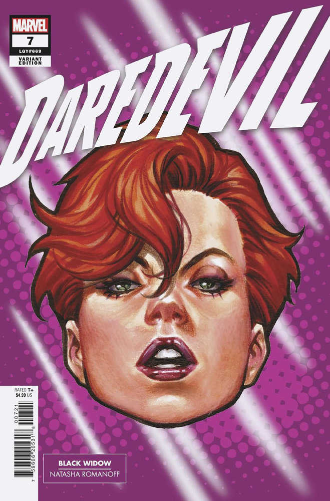 Daredevil #7 Mark Brooks Headshot Variant (ONLINE ORDER ONLY)