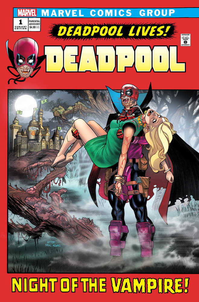 Deadpool #1 Javier Garron Vampire Variant (ONLINE ORDER ONLY)