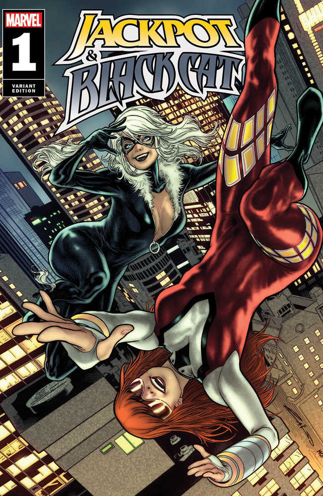 Jackpot & Black Cat #1 Emilio Laiso Foil Variant (ONLINE ORDER ONLY)