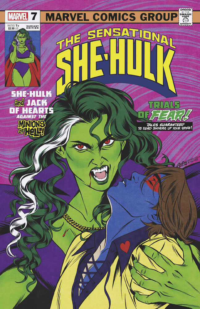 Sensational She-Hulk #7 Betsy Cola Vampire Variant (ONLINE ORDER ONLY)