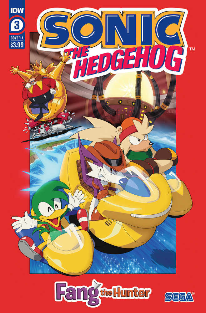 Sonic The Hedgehog: Fang The Hunter #3 Cover A (Hammerstrom) (ONLINE ORDER ONLY)
