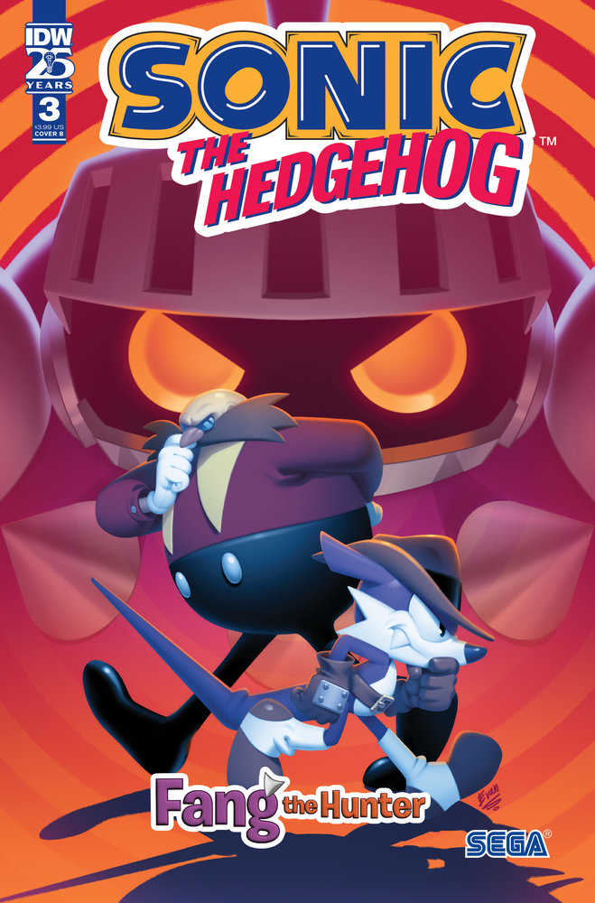 Sonic The Hedgehog: Fang The Hunter #3 Variant B (Stanley) (ONLINE ORDER ONLY)