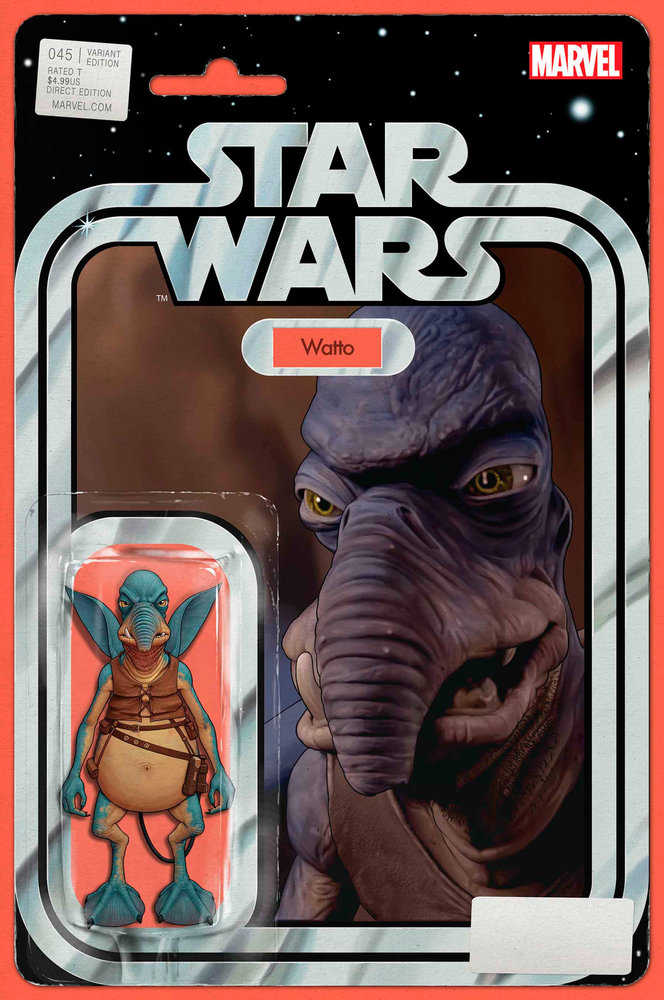 Star Wars #45 John Tyler Christopher Action Figure Variant (ONLINE ORDER ONLY)
