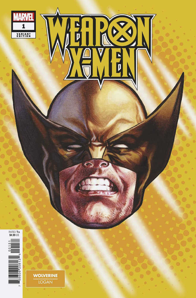 Weapon X-Men #1 Mark Brooks Headshot Variant (ONLINE ORDER ONLY)