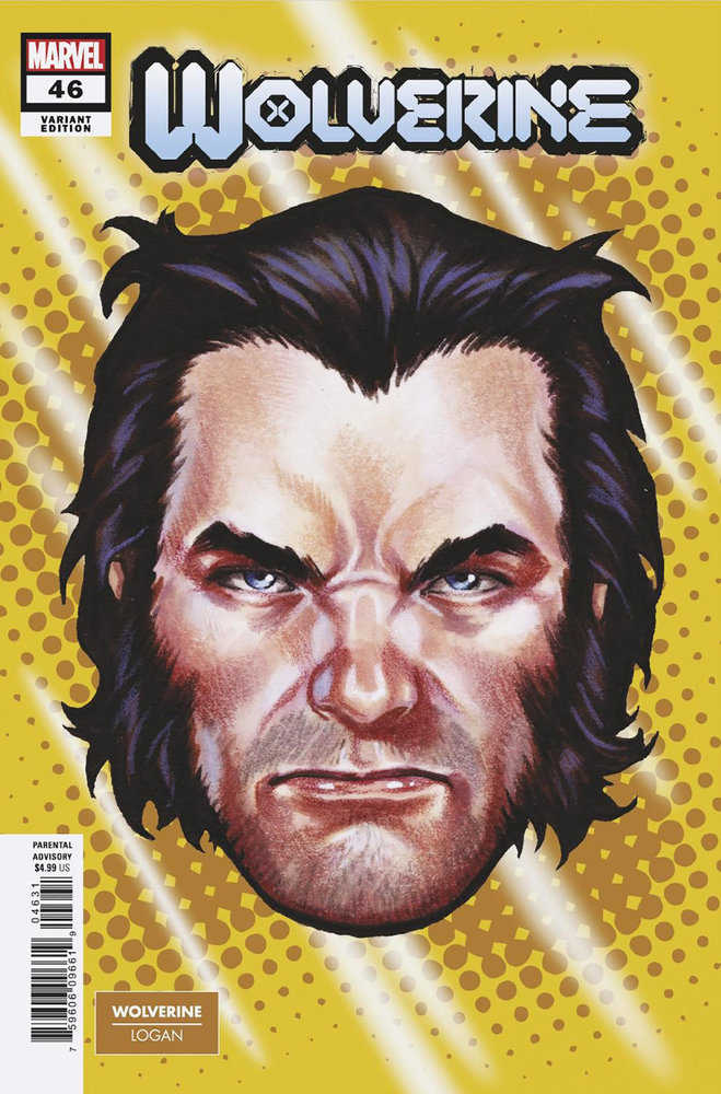 Wolverine #46 Mark Brooks Headshot Variant (ONLINE ORDER ONLY)