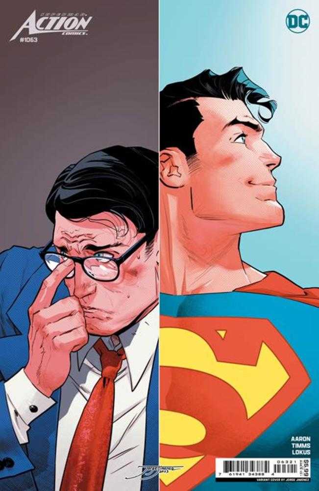 Action Comics #1063 Cover B Jorge Jimenez Card Stock Variant (ONLINE ORDER ONLY)
