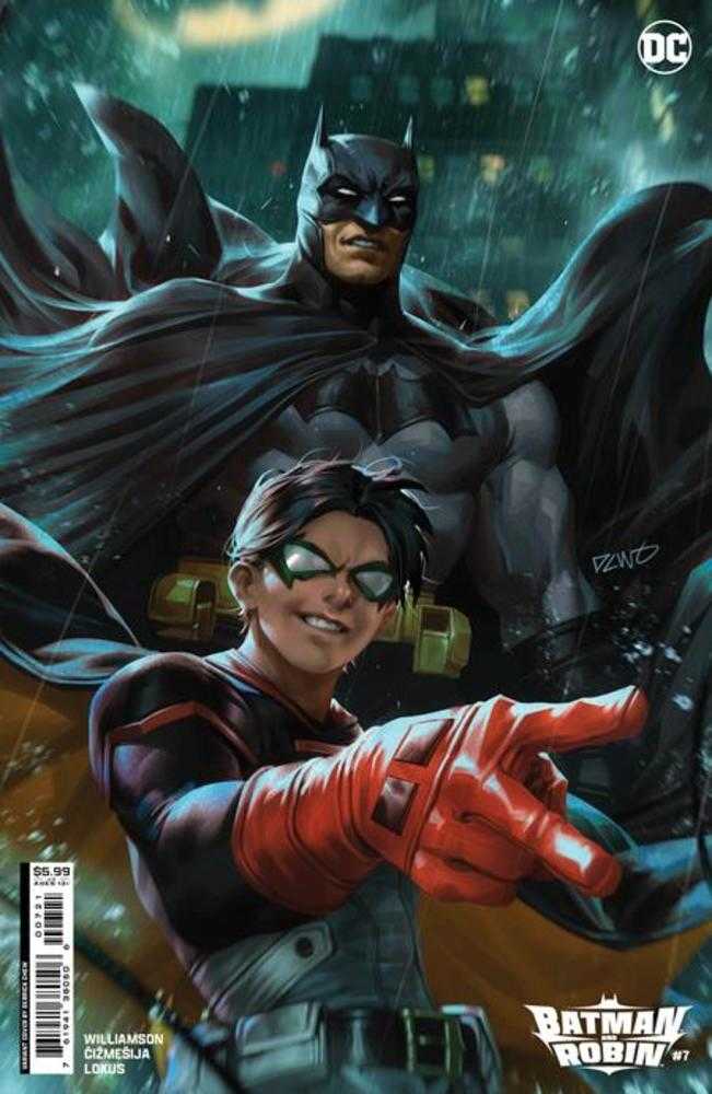 Batman And Robin #7 Cover B Derrick Chew Card Stock Variant (ONLINE ORDER ONLY)