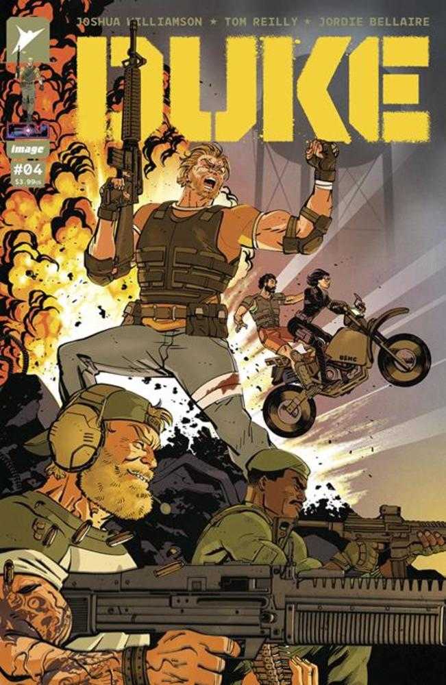 Duke #4 (Of 5) Cover A Tom Reilly (ONLINE ORDER ONLY)