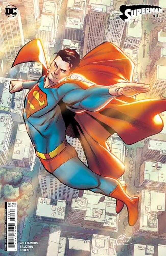 Superman #12 Cover C Clayton Henry Card Stock Variant (ONLINE ORDER ONLY)