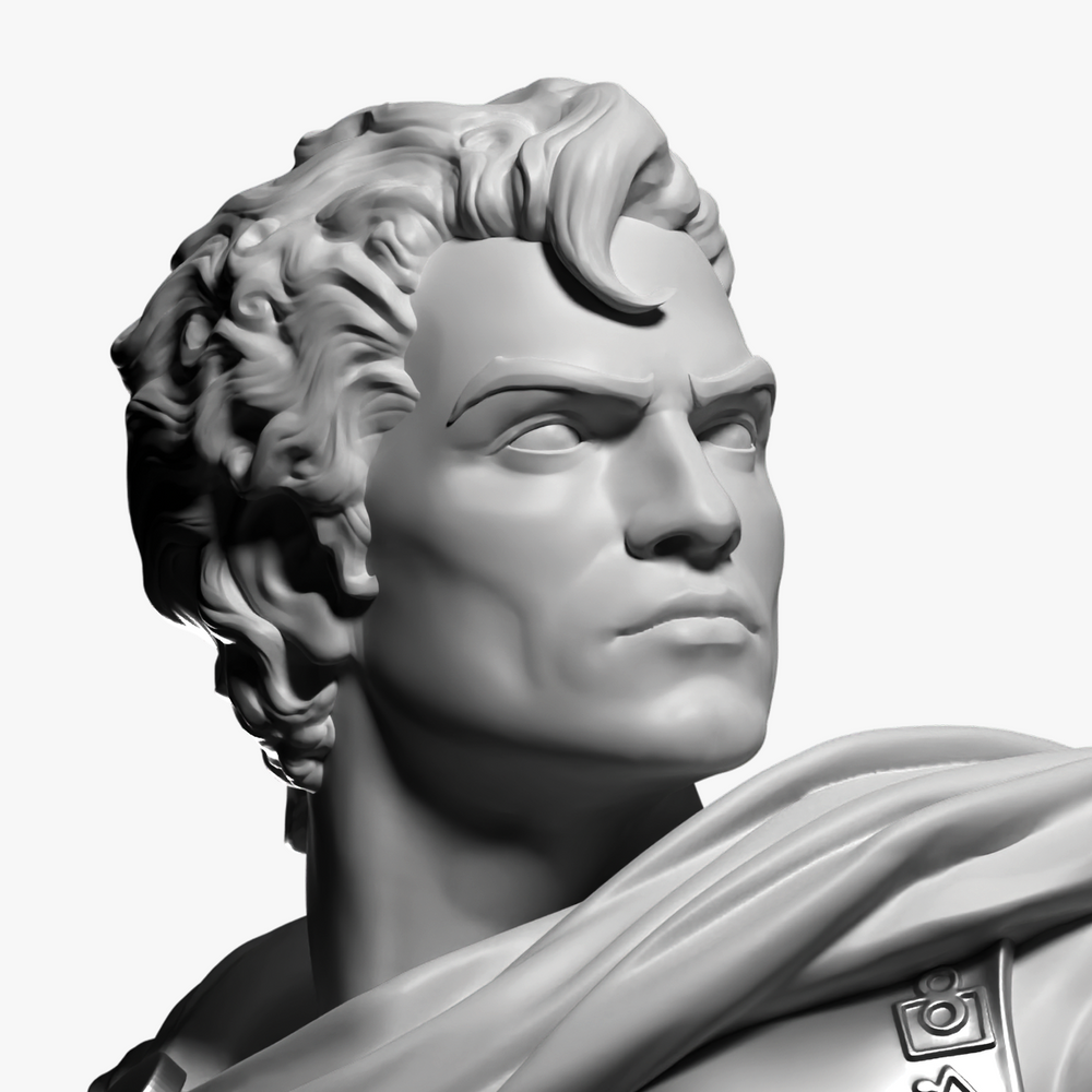 Superman: Prince of Krypton Statue — Silver Edition (ONLINE ORDER ONLY)