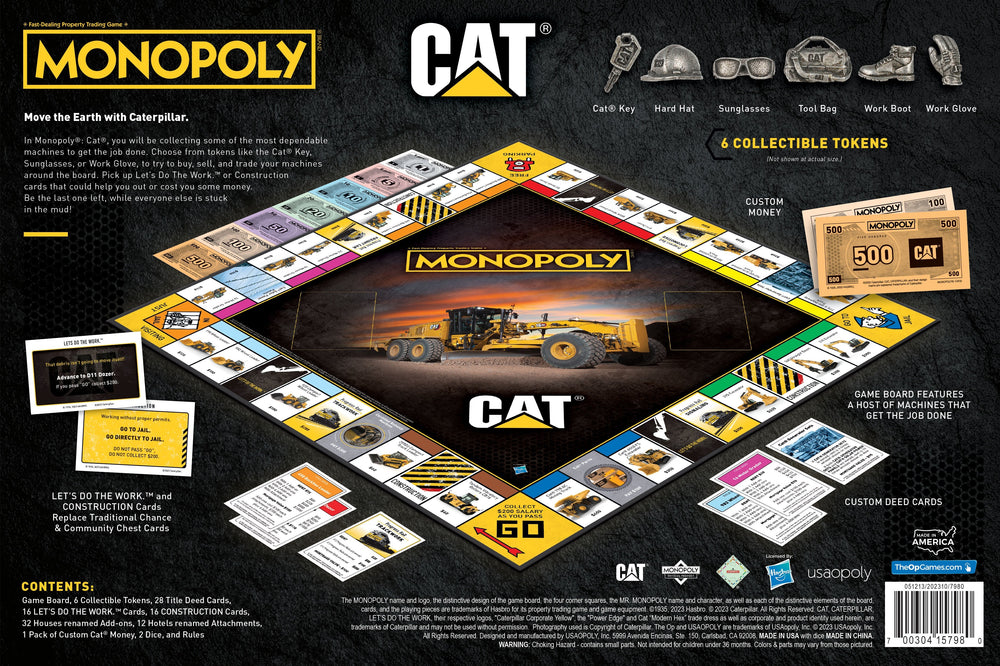 MONOPOLY®: Caterpillar (ONLINE ORDER ONLY)