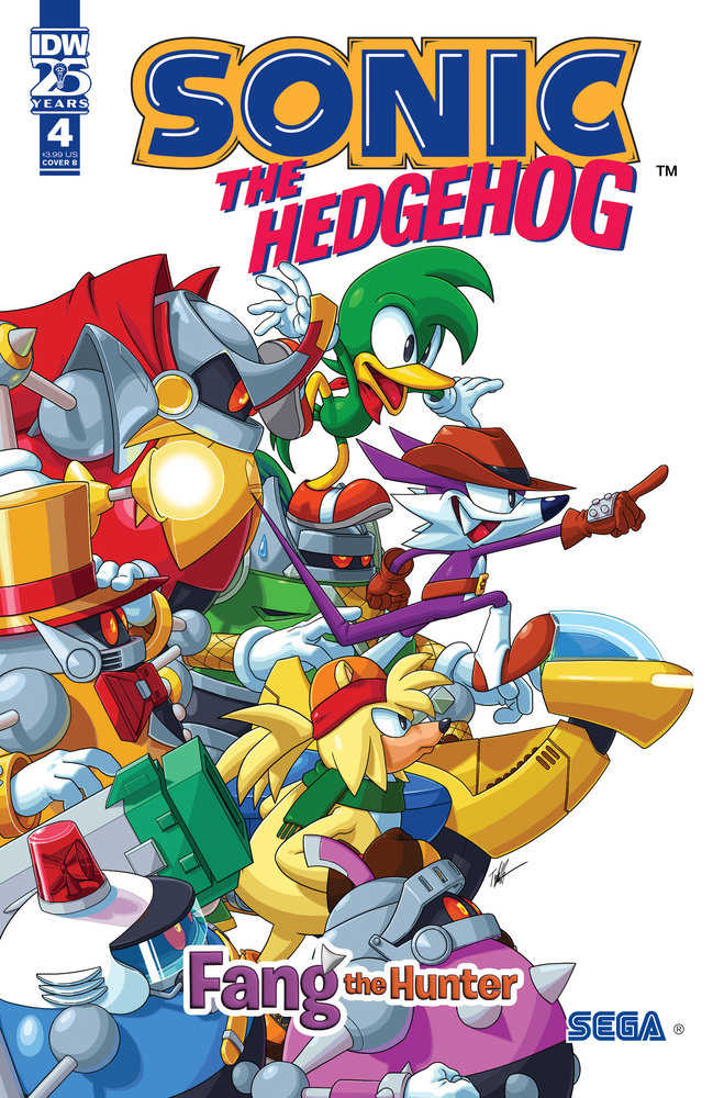 Sonic The Hedgehog: Fang The Hunter #4 Variant B (Mcgrath) (ONLINE ORDER ONLY)