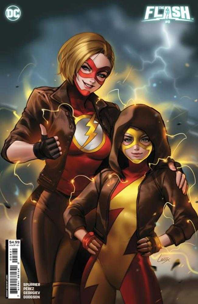 Flash #8 Cover B Lesley Leirix Li Card Stock Variant (ONLINE ORDER ONLY)