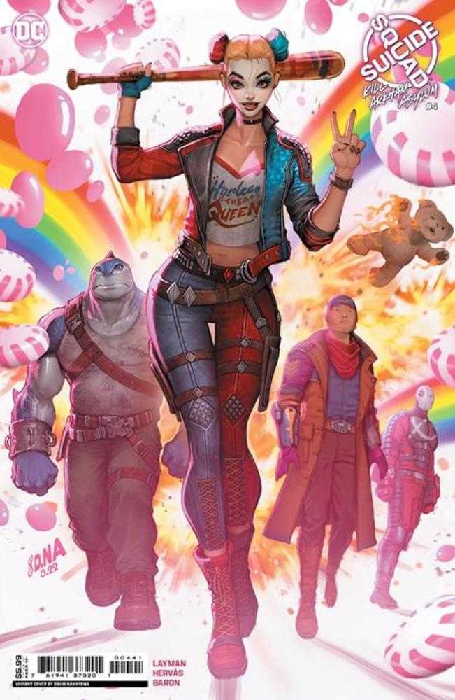 Suicide Squad Kill Arkham Asylum #4 (Of 5) Cover C David Nakayama Card Stock Variant (Mature) (ONLINE ORDER ONLY)