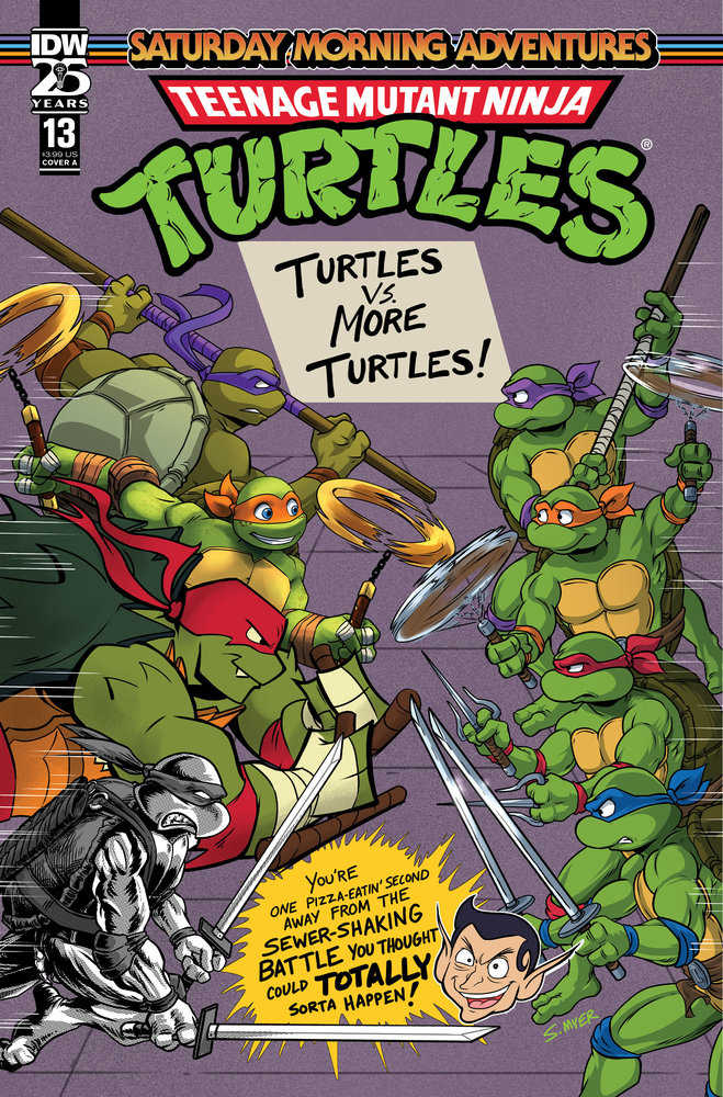 Teenage Mutant Ninja Turtles: Saturday Morning Adventures #13 Cover A (Myer) (ONLINE ORDER ONLY)