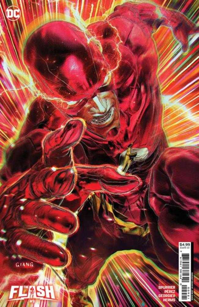 Flash #9 Cover B John Giang Card Stock Variant (ONLINE ORDER ONLY)