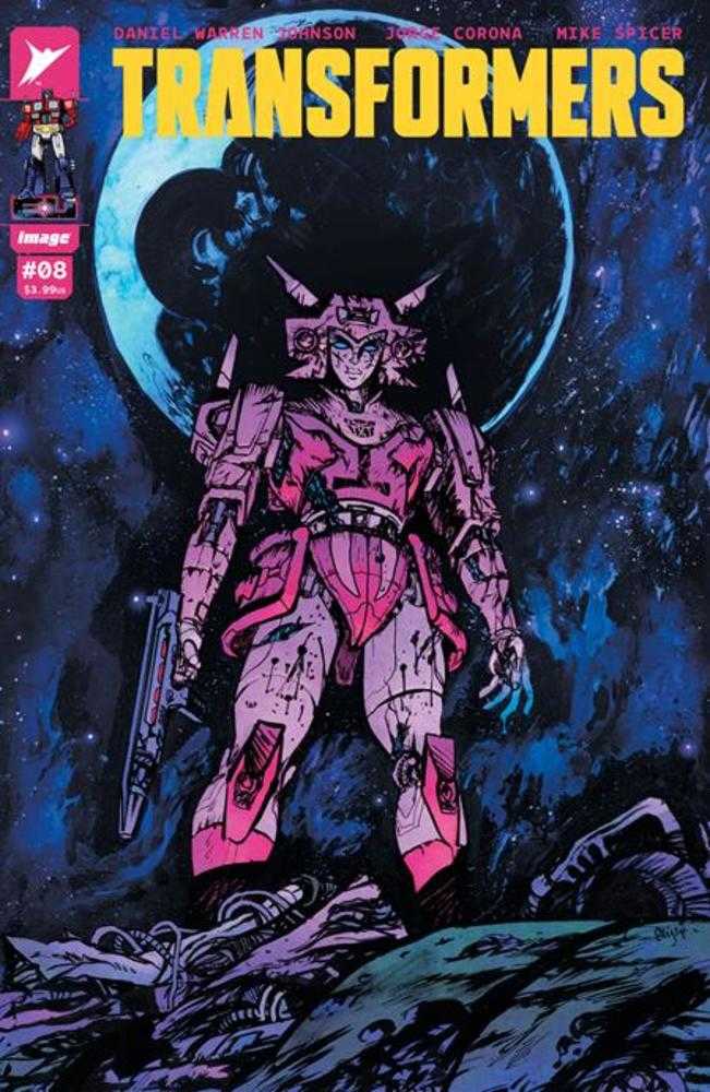 Transformers #8 Cover A  Daniel Warren Johnson & Mike Spicer (ONLINE ORDER ONLY)