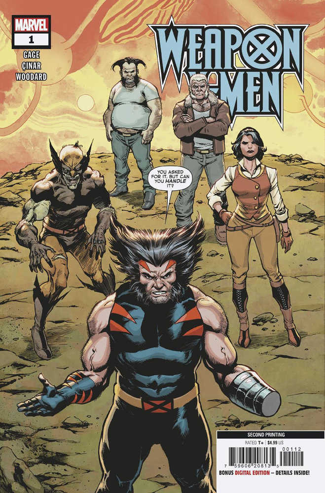 Weapon X-Men (2024) #1 Second Printing (Online Order Only)