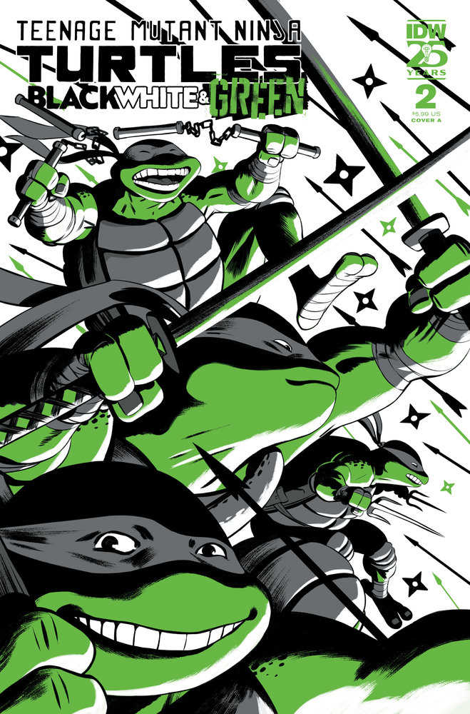 Teenage Mutant Ninja Turtles: Black, White & Green (2024) #2 (Online Order Only)